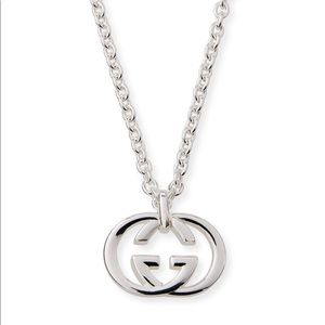 Women’s silver Gucci necklace. New with packaging